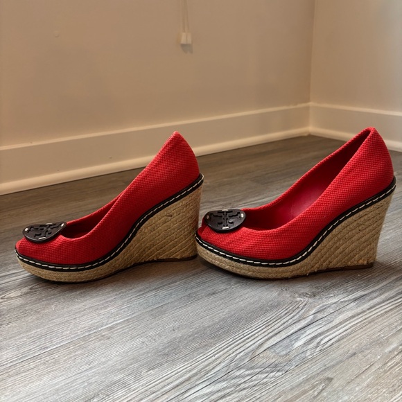 Tory Burch Red Espadrilles - Picture 5 of 6